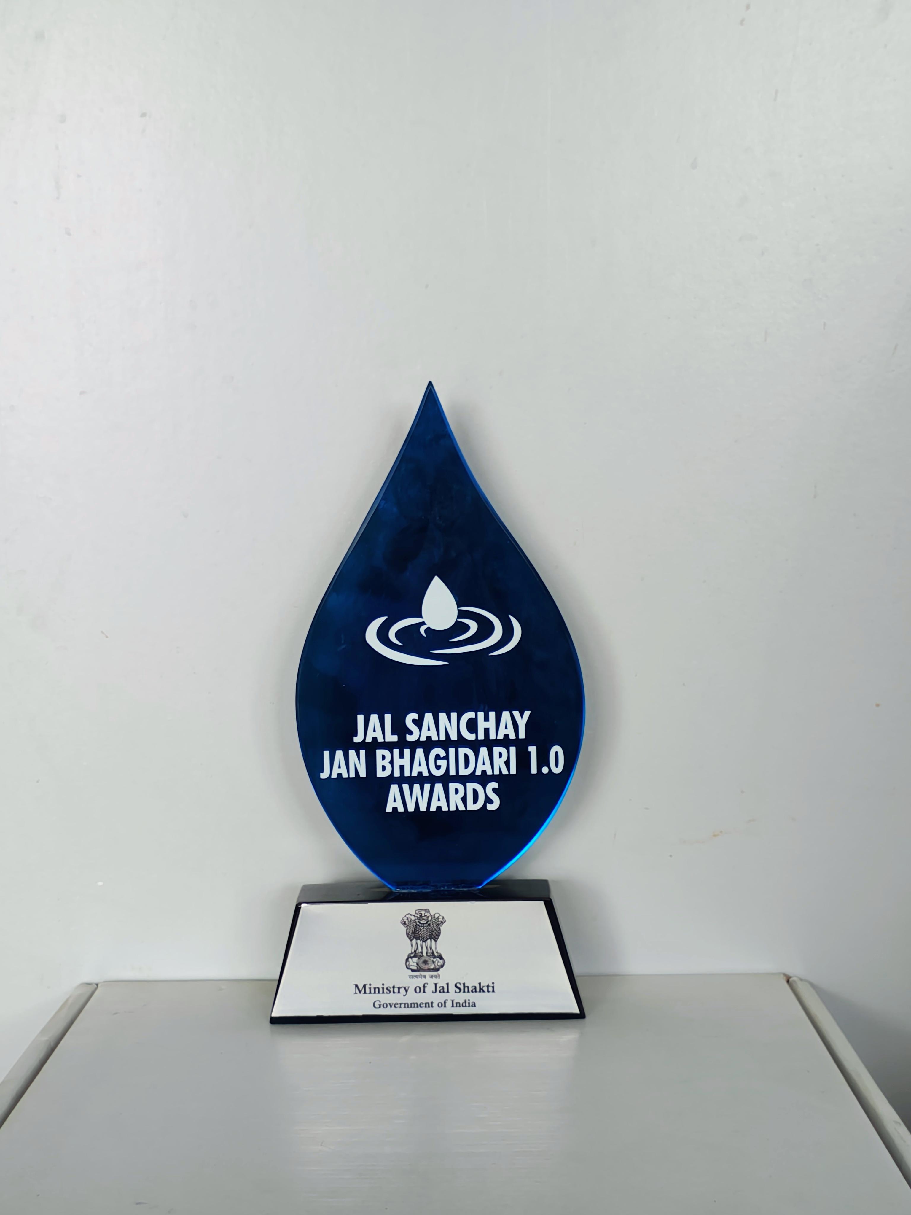 Jal Sanchay & Jan Bhagidari Award
