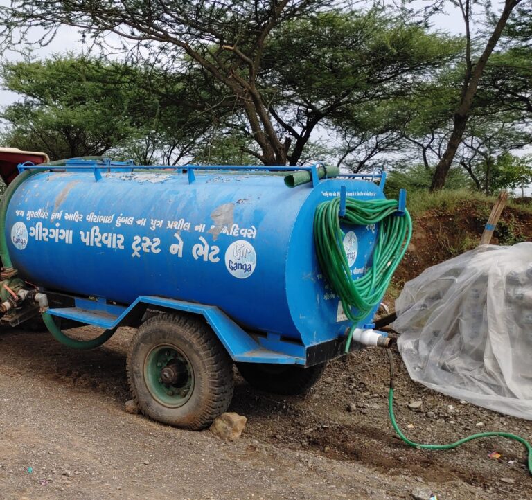 Donation for Water Tanker