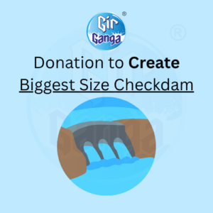 Donation for Biggest Checkdam